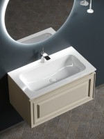 Тумба под раковину Sancos Very 80 beige soft