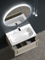 Тумба под раковину Sancos Very 80 beige soft