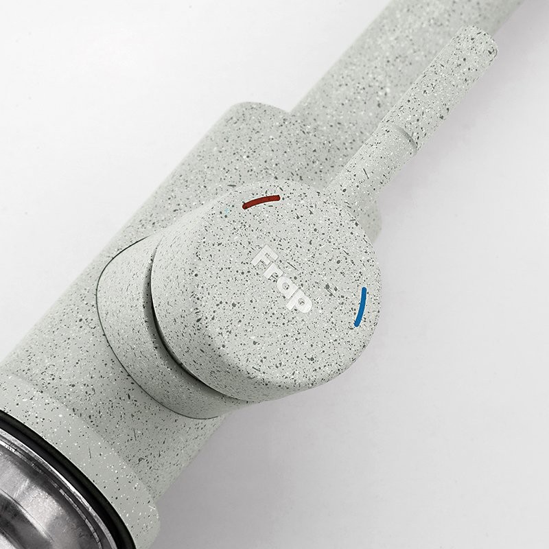 Смеситель для кухни Frap F40899-2 серый
