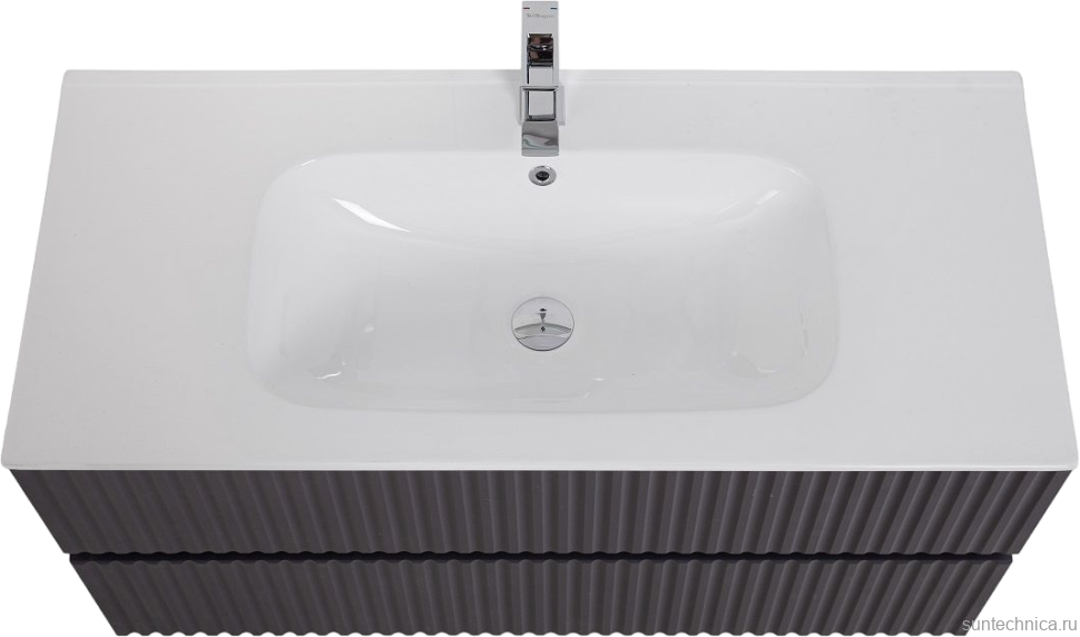 Мебель для ванной комнаты Art&Max Torino 100 подвесная, графит