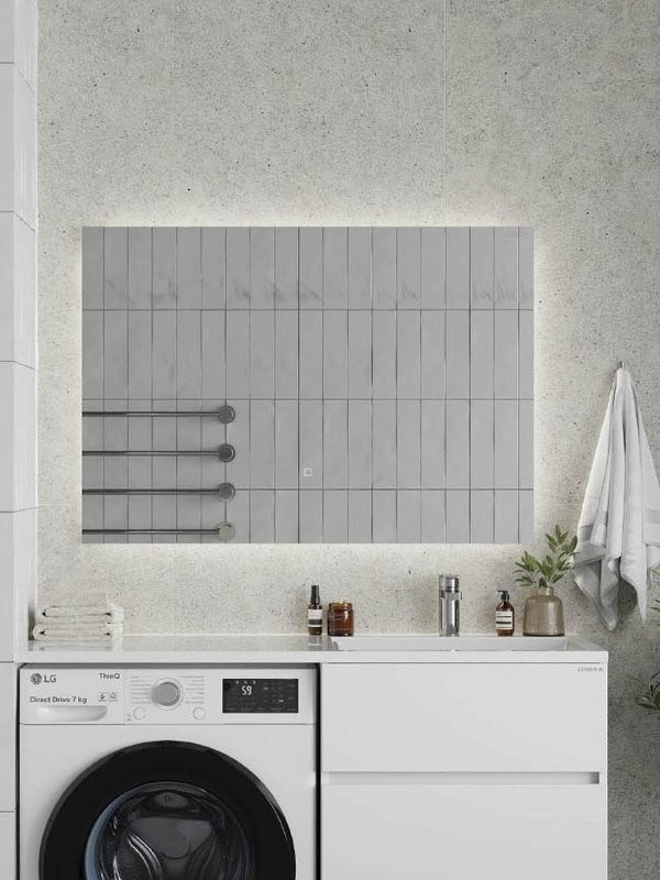 Зеркало Onika Люма 100 с LED подсветкой