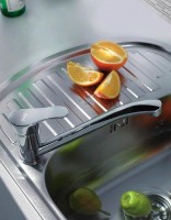 Смеситель для кухни Frap H14 F4214-B хром