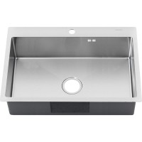 Мойка кухонная Melana ProfLine R7050H в комплекте с дозатором, сатин