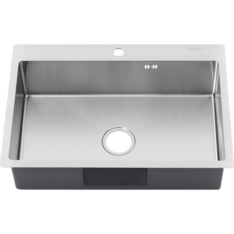 Мойка кухонная Melana ProfLine R7050H в комплекте с дозатором, сатин