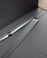 Душевой трап (лоток) Timo Drain Systems DS230106/00 600 вставка lines, хром