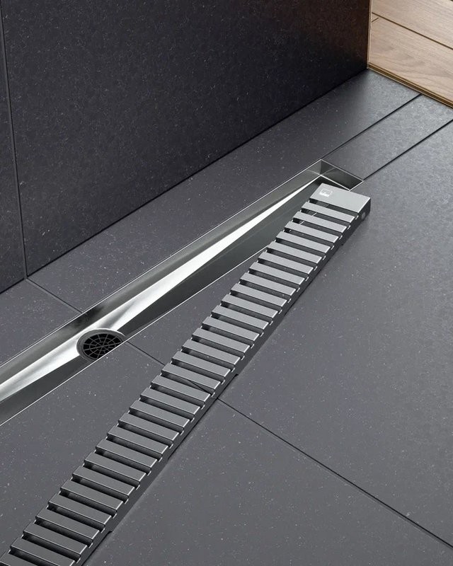 Душевой трап (лоток) Timo Drain Systems DS230106/00 600 вставка lines, хром