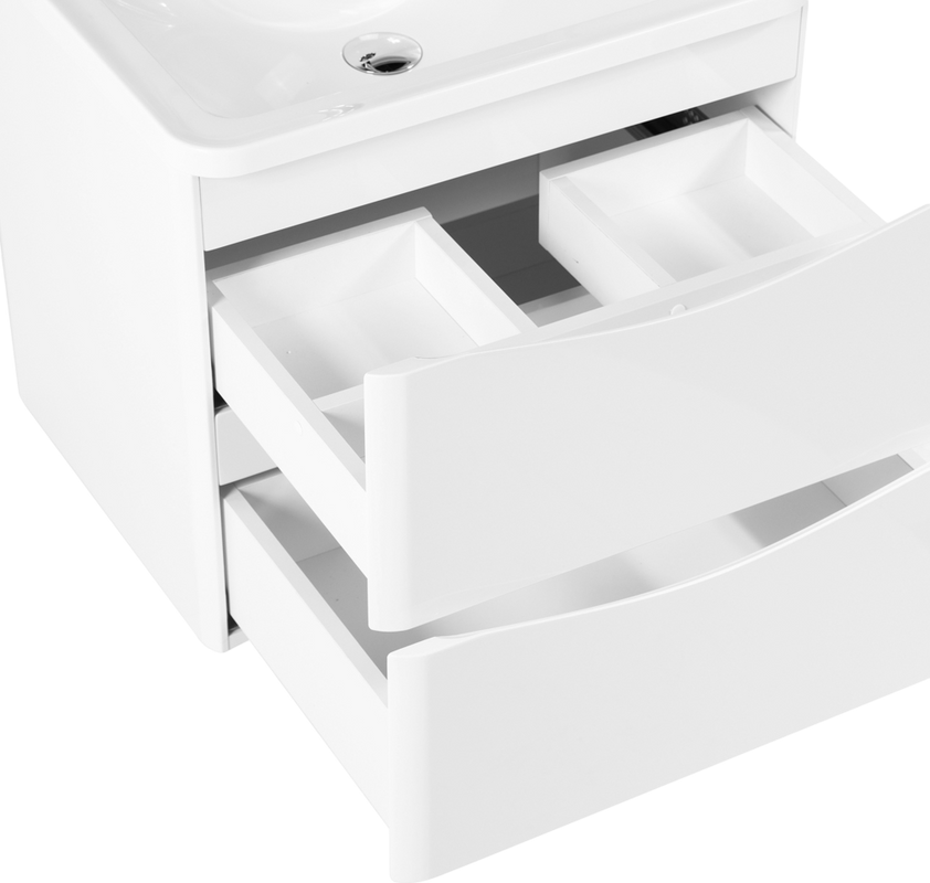 Мебель для ванной комнаты BelBagno Acqua 70 подвесная, bianco lucido