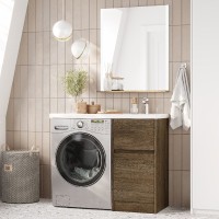 Мебель для ванной комнаты AQUATON Лондри 40 R, дуб кантри