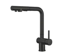 Смеситель для кухни Emar Steel ЕСВ 7020 black