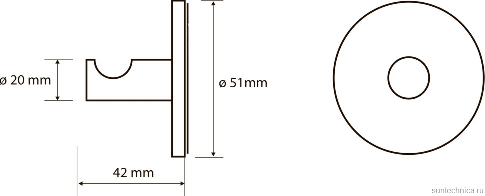 Крючок Bemeta Omega 104206262