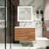 Мебель для ванной Art&Max Verona-Push 90 дуб кельтик светлый