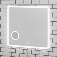 Зеркало Grossman Leo 80 с подсветкой, с антизапотевателем