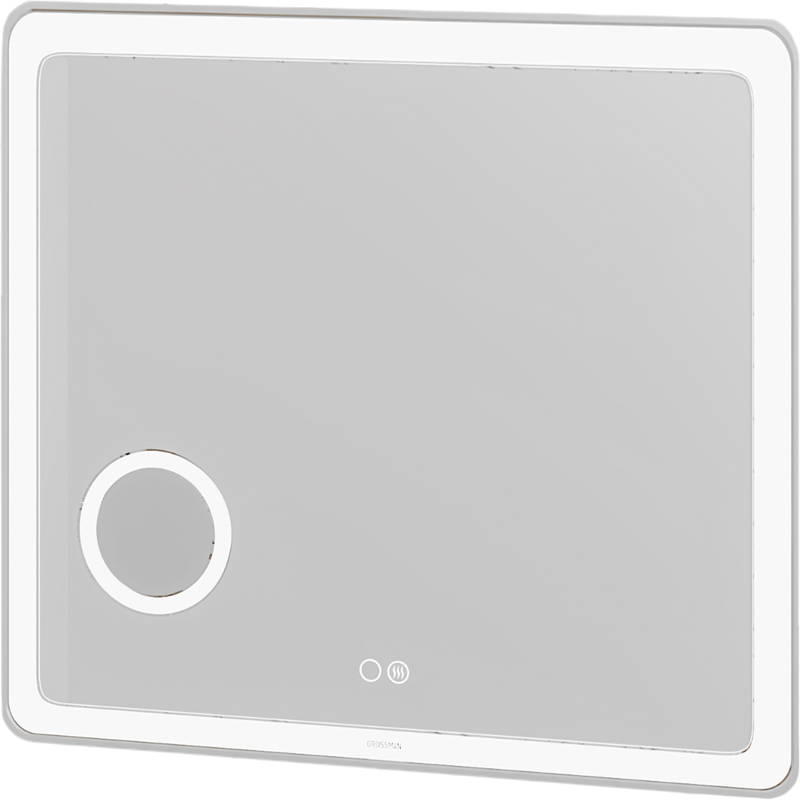 Зеркало Grossman Leo 80 с подсветкой, с антизапотевателем