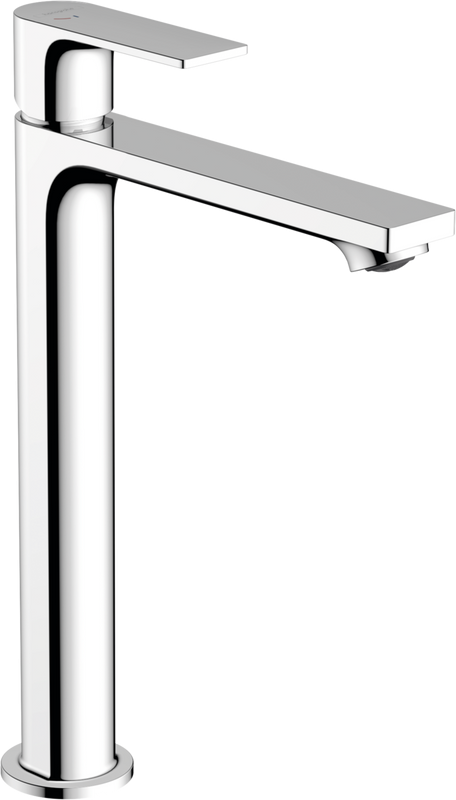 Смеситель для раковины Hansgrohe Rebris E 72581000 с донным клапаном, хром