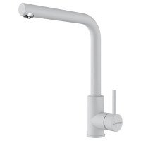 Смеситель для кухни Paulmark Twin Tw213622-WH белый матовый Смеситель для кухни Paulmark Twin Tw213622-WH белый матовый