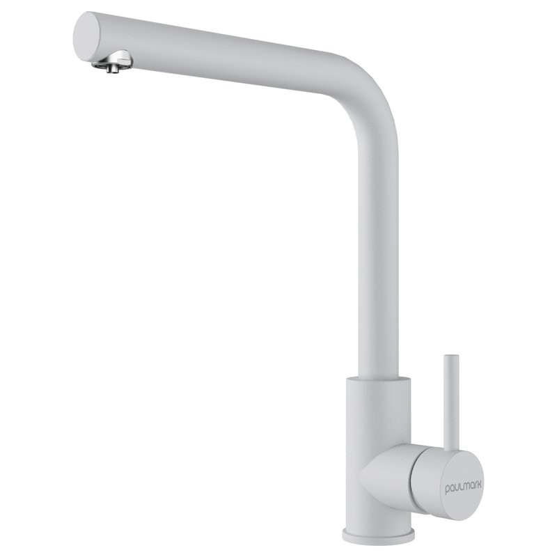 Смеситель для кухни Paulmark Twin Tw213622-WH белый матовый