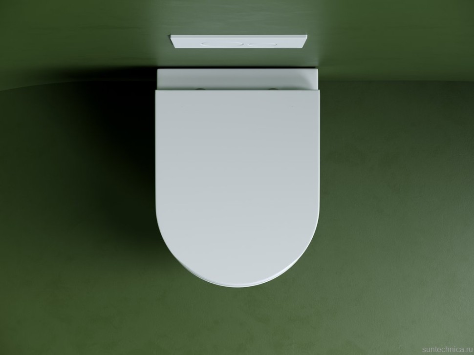 Унитаз подвесной Ceramicanova Ulma CN4006T безободковый