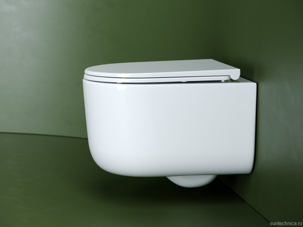 Унитаз подвесной Ceramicanova Ulma CN4006T безободковый