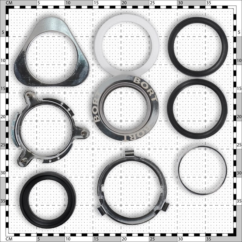 Комплект Мойка Paulmark Gerberg PM254844-BS брашированная нержавеющая сталь + Смеситель Bend Be212066-SS + Измельчитель Bort Titan 7000