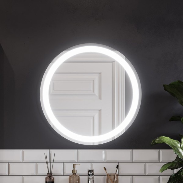 Зеркало круглое AQUATON Анелло 75 с подсветкой