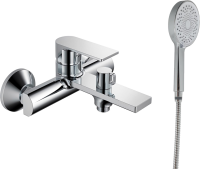 Смеситель для ванны с душем BELZ B60678 хром Смеситель для ванны с душем BELZ B60678 хром