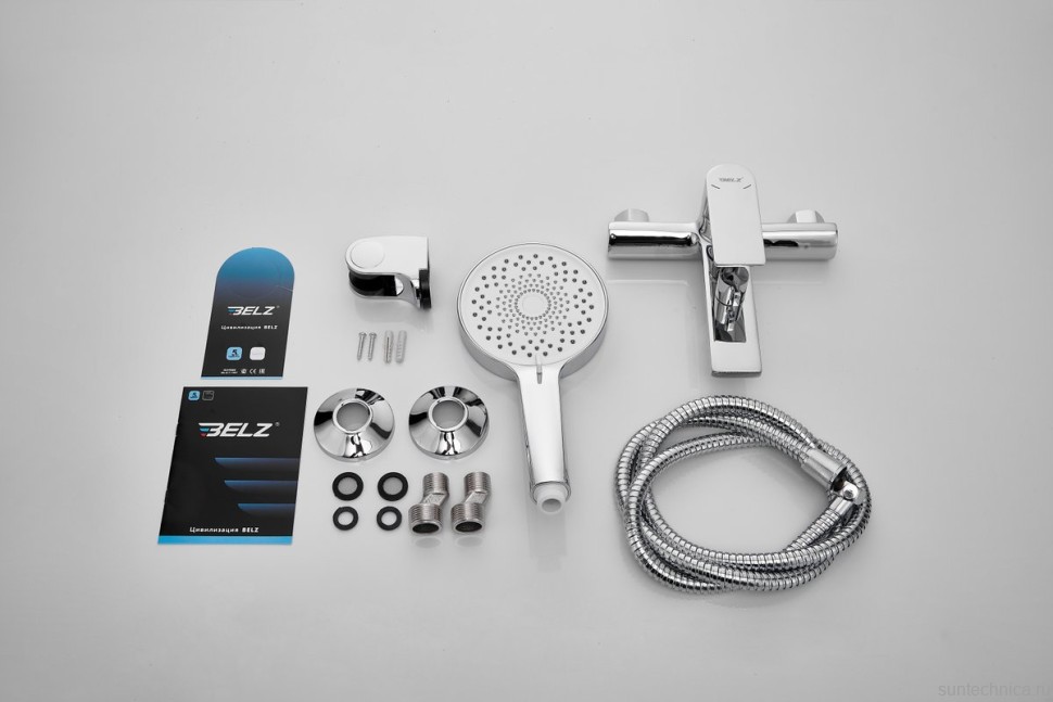 Смеситель для ванны с душем BELZ B60678 хром