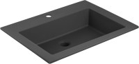 Тумба с раковиной Vincea Luka 60 2 ящика, дуб табак