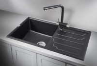 Мойка кухонная Granula 8601, шварц