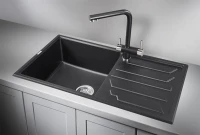 Мойка кухонная Granula 8601, шварц