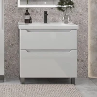 Тумба под раковину SanStar Lanciano 80 напольная, белая