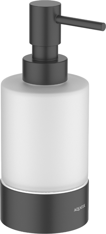 Дозатор AQUATEK Лира AQ4429MB матовый черный