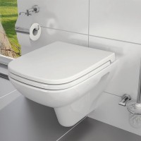 Комплект VitrA S20 9004B003-7207 подвесной унитаз безободковый, с микролифтом + инсталляция + кнопка