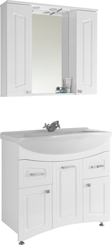 Мебель для ванной комнаты Vod-Ok Адам 90 белая