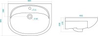 Мебель для ванной комнаты AQUATON Минима 65