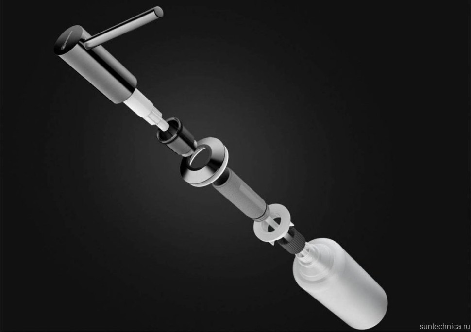 Дозатор для кухонной мойки Omoikiri ОМ-02-SL sicilian lemon