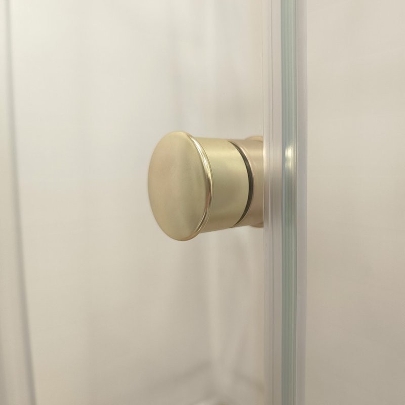 Душевой уголок Triton Вента -Голд 120x80, профиль золото, стекло прозрачное