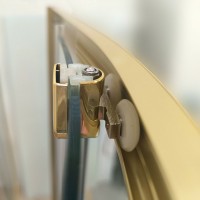 Душевой уголок Triton Вента -Голд 120x80, профиль золото, стекло прозрачное