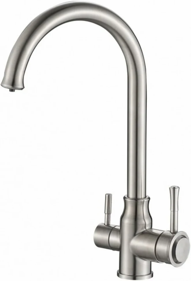 Смеситель для кухни Steel Hammer SH 763 INOX