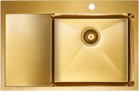 Комплект Мойка Paulmark Kroner PM217851-BGR брашированное золото R + Измельчитель Intenso Комплект Мойка Paulmark Kroner PM217851-BGR брашированное золото R + Измельчитель Intenso