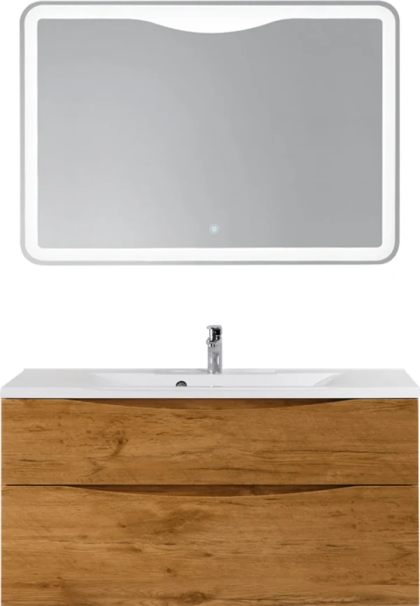 Мебель для ванной комнаты BelBagno Marino H60 rovere nature, 120 см