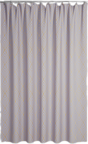 Штора для ванной IDDIS Base BG02P18i11 180х200, фиолетовая