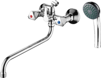 Смеситель с длинным изливом для ванны Fashun A2211-2 хром Смеситель с длинным изливом для ванны Fashun A2211-2 хром