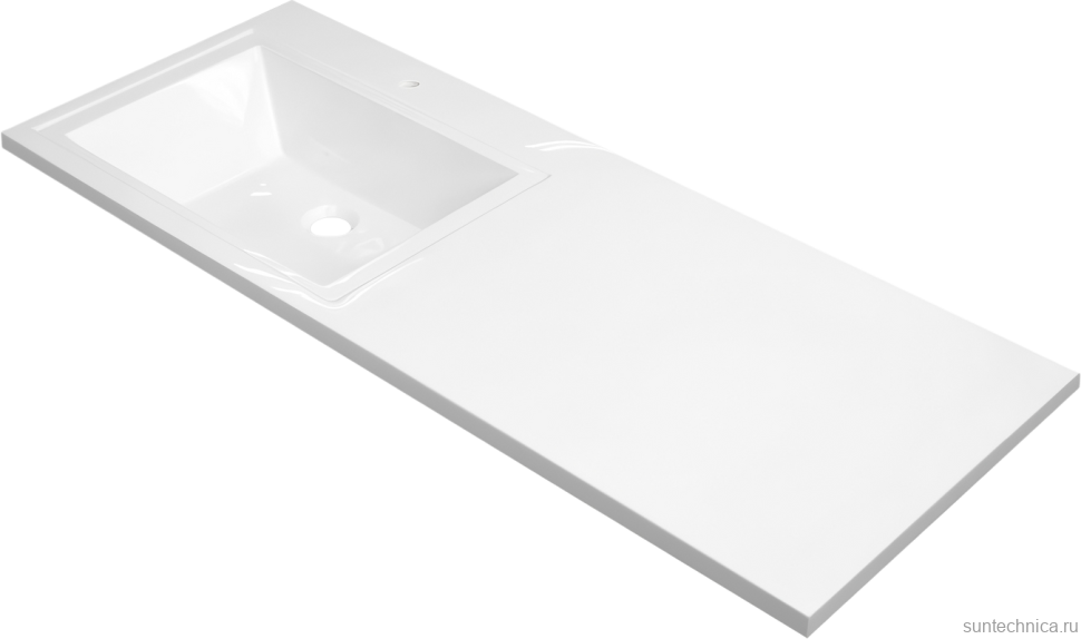 Тумба с раковиной Aquanet Токио 58 1 ящик L