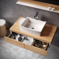 Тумба с раковиной Ravak Formy SD 120 дуб Тумба с раковиной Ravak Formy SD 120 дуб