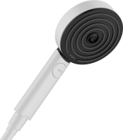 Душевая лейка Hansgrohe Pulsify Relaxation 105 3jet 24110700 матовый белый