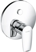 Встраиваемый смеситель для душа и ванны Kludi Pure&Solid 346590575 Встраиваемый смеситель для душа и ванны Kludi Pure&Solid 346590575