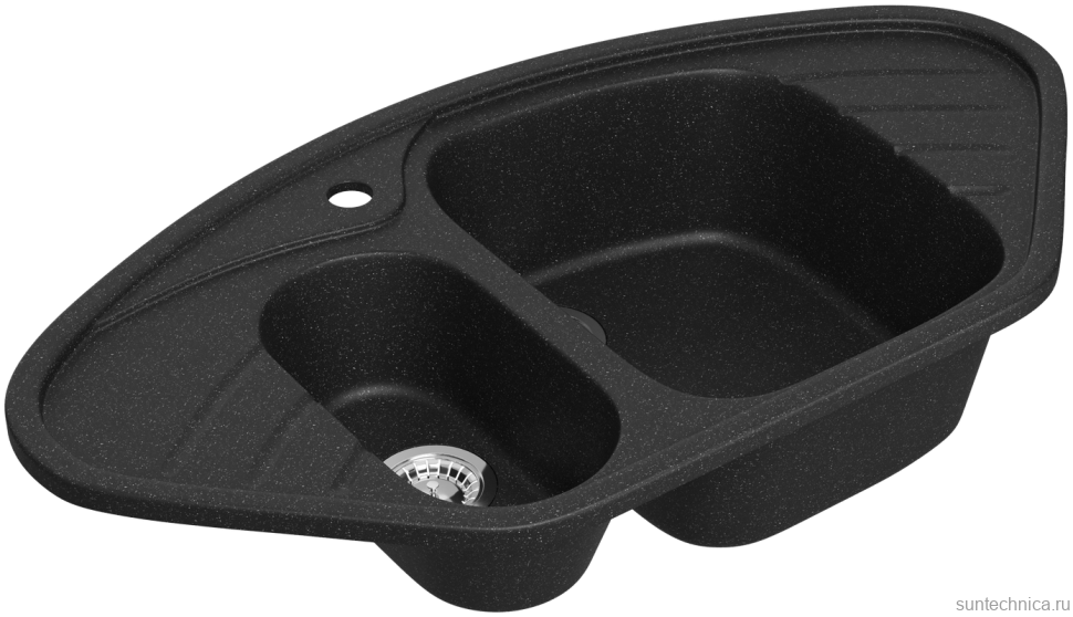 Мойка кухонная Domaci Болонья М-23-007 антрацит