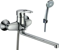 Смеситель с длинным изливом для ванны D-lin 452-5 D146452-5 хром Смеситель с длинным изливом для ванны D-lin 452-5 D146452-5 хром