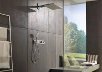 Верхний душ Hansgrohe Rainmaker Select 460 24005400 белый - хром