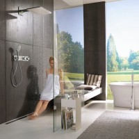 Верхний душ Hansgrohe Rainmaker Select 460 24005400 белый - хром